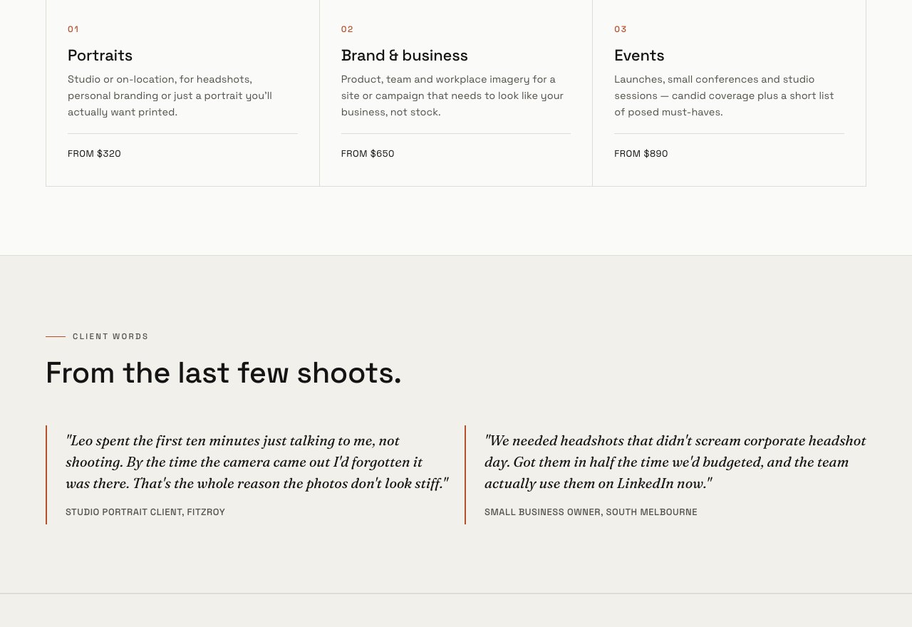 Portfolio site — screenshot 4