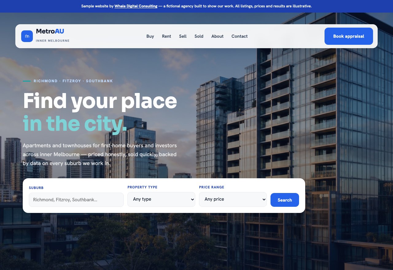 Web design + search — screenshot 1
