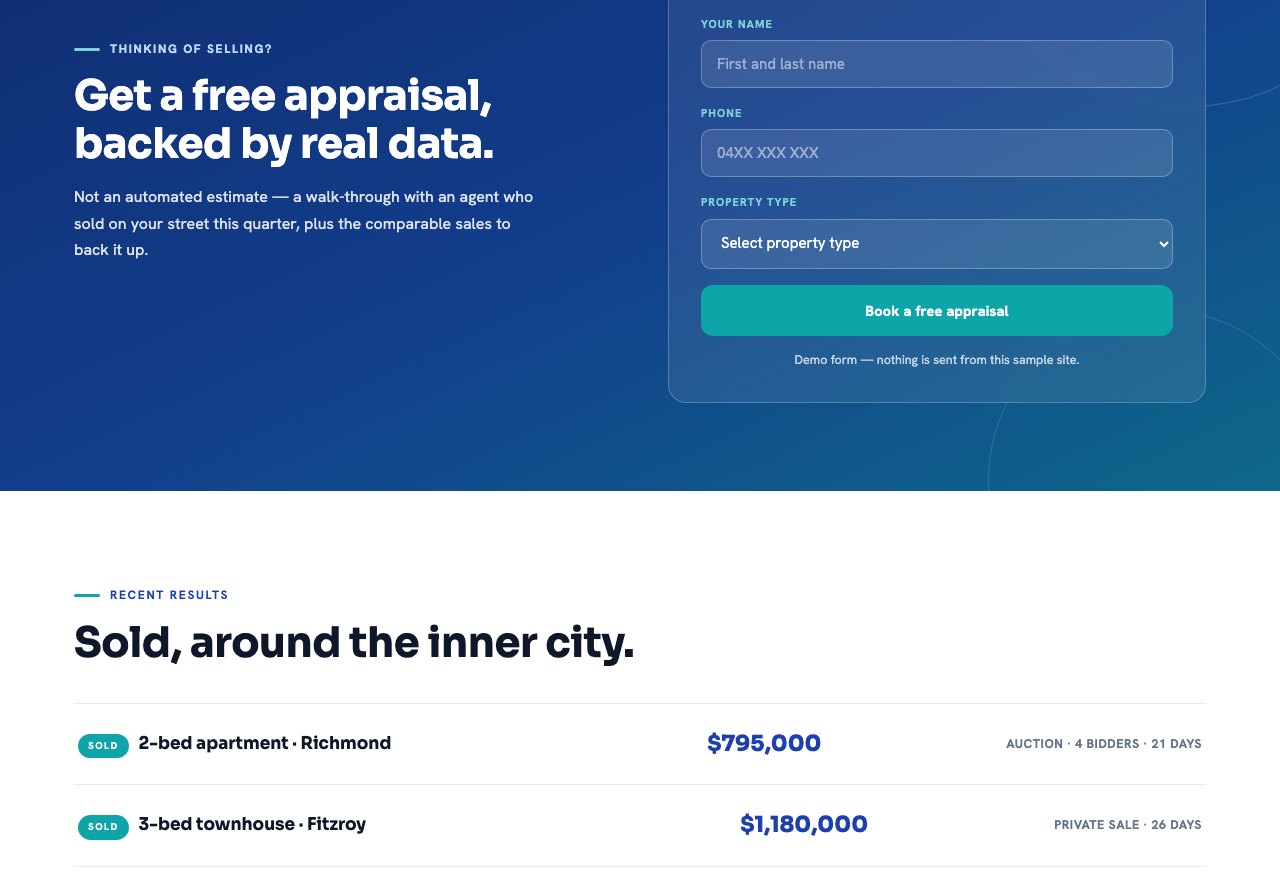Web design + search — screenshot 3