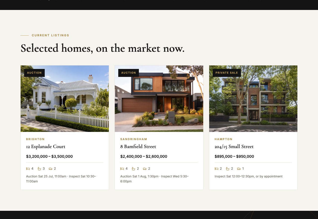 Web design + appraisal capture — screenshot 2
